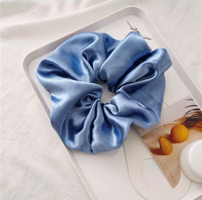 Oversized Raw Silk Scrunchie Hair Accessories HAEL XIII 