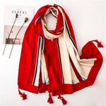 Destrier Horse Scarf - Scarlet Scarf HAEL XIII 