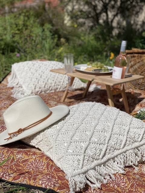 Wildflower Picnic Blanket – Marigold Homewares House Of Skye 