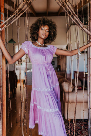 Daydreamer Maxi Dress in Lavender Dress House Of Skye 