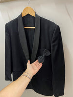 Vintage Suit Jacket & Bow Tie Set Vintage Vintage 